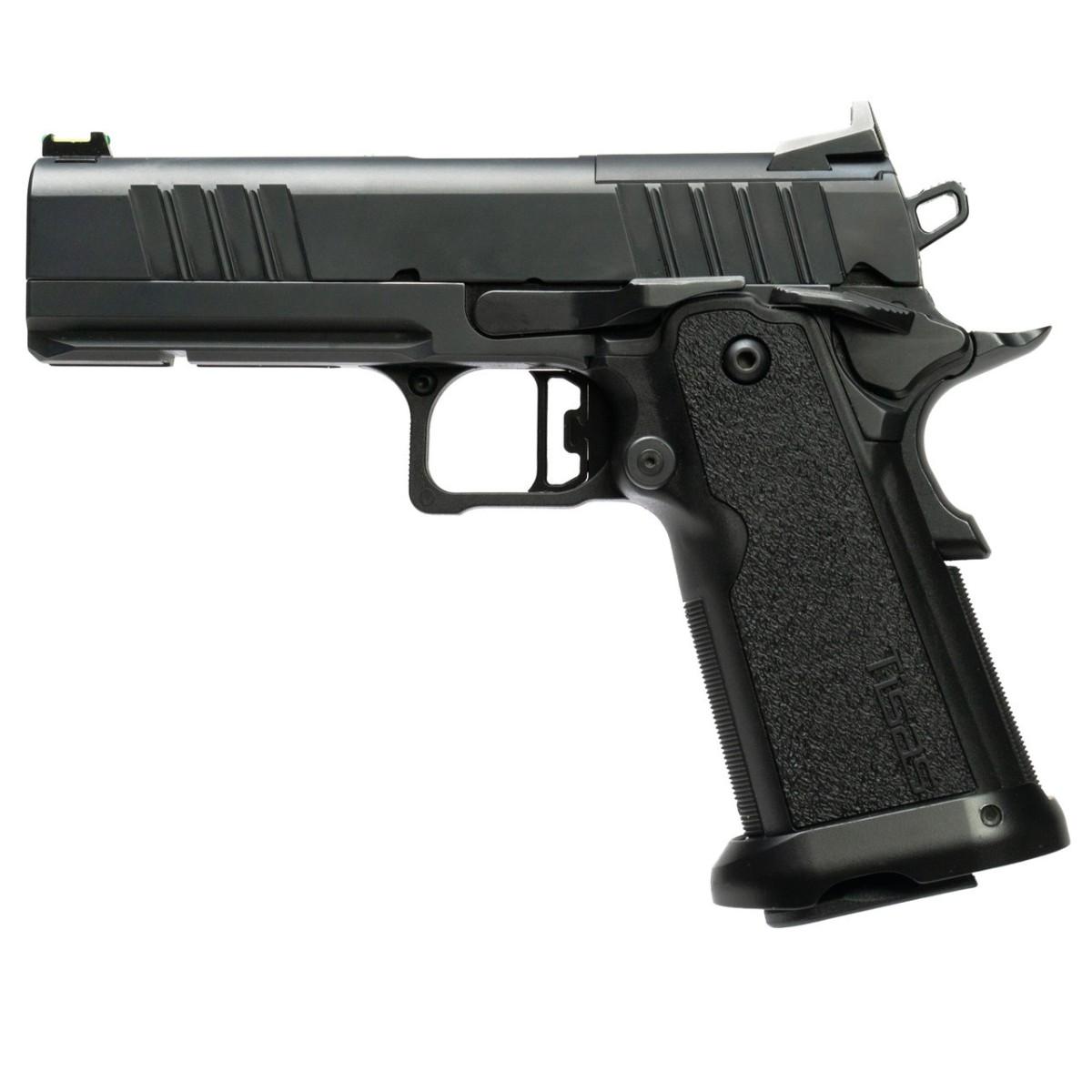 Tisas Carry 9 9MM 17Rd Magazine (2) 4.25'' Bull Barrel Double Stack Full Frame QPQ Finish - Precision Shot Firearms