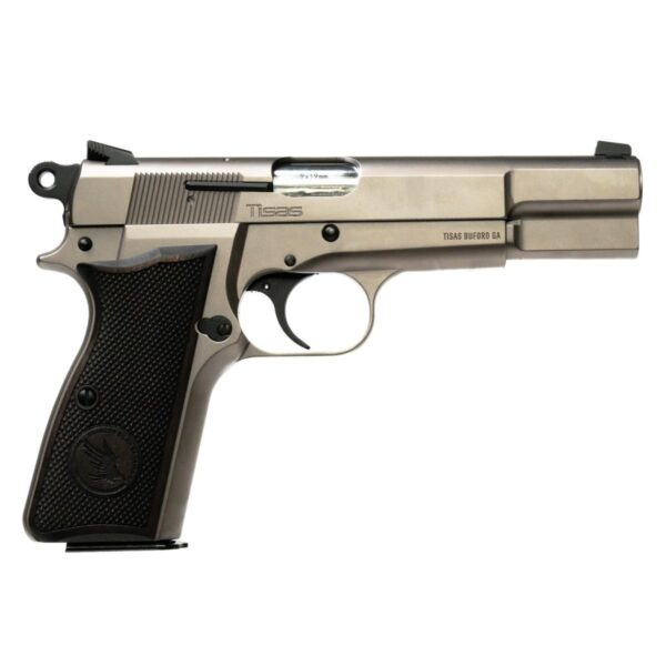 Tisas Regent BR9 Nickel 9mm 15 Rd Magazine (2) 4.67'' Barrel - Precision Shot Firearms