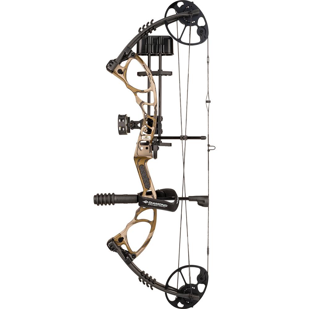 Diamond Archery Edge XT Compound Bow 20-70 lbs 300 fps Mossy Oak Bottomland RH - Precision Shot Firearms