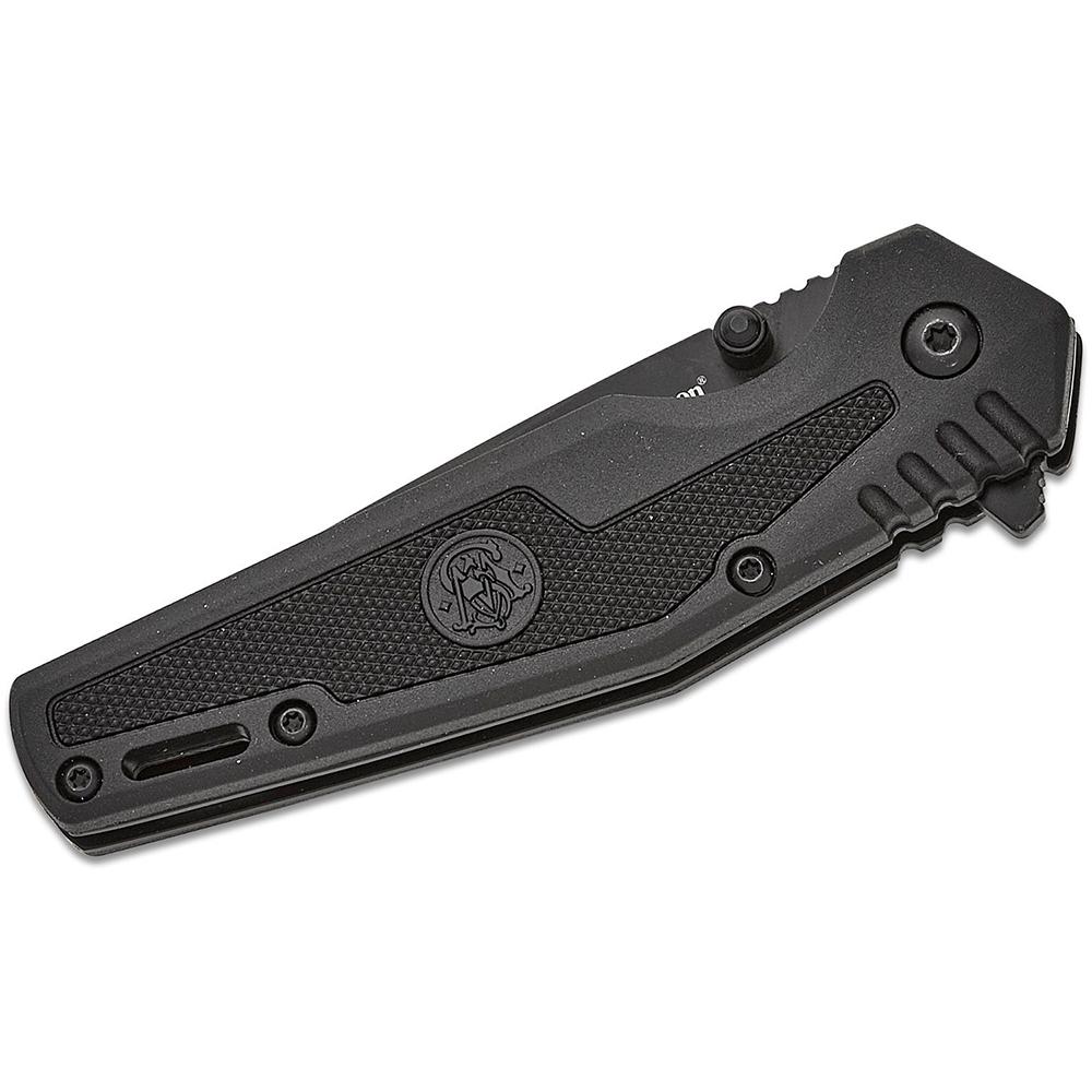 Smith & Wesson SWAT Assisted Folding Knife 3" Drop Point Blade Black Box - Precision Shot Firearms
