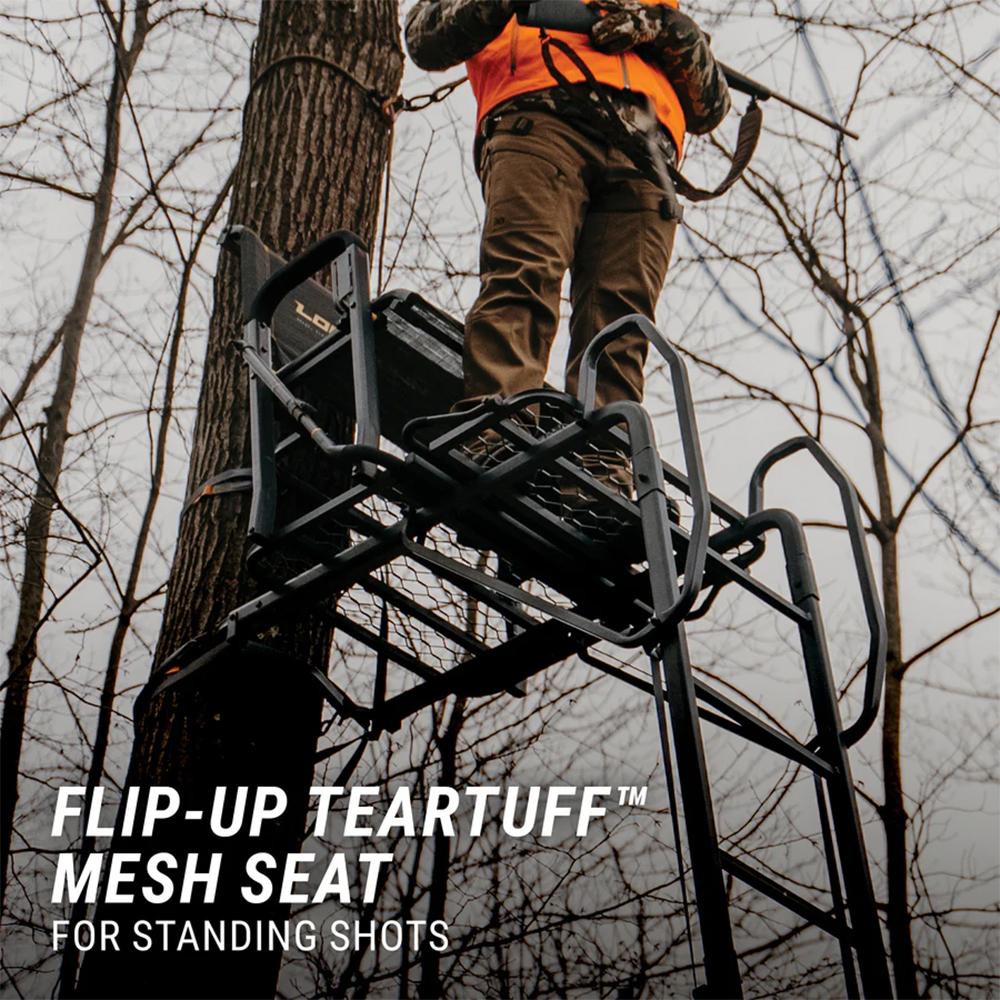 River's Edge Lockdown Wide 1-Man Ladder Tree Stand - Precision Shot Firearms