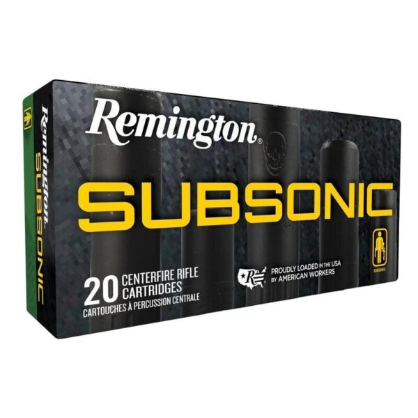 Remington Subsonic Rifle Ammunition 45-70 Govt 300gr HP 1000 fps 20/ct - Precision Shot Firearms
