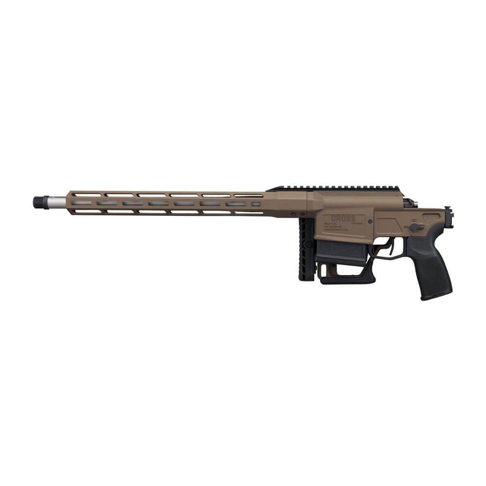 Sig Sauer Cross Rifle Bronze .308 Win 5rd Magazine 16" Threaded Barrel Bronze Cerakote Folding Stock - Precision Shot Firearms