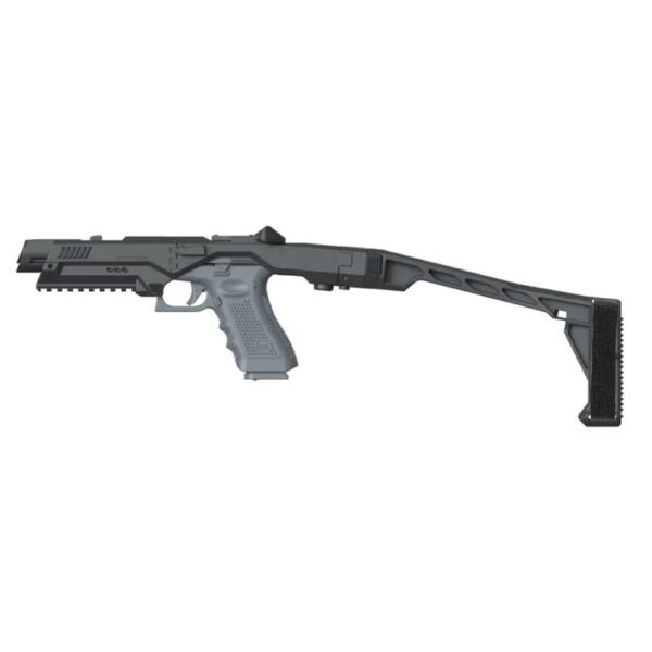 Roni Corporation Nano Roni Ultra-Compact Handgun Conversion Kit Glock 17/19/45 SBR Model with Stock Black - Precision Shot Firearms