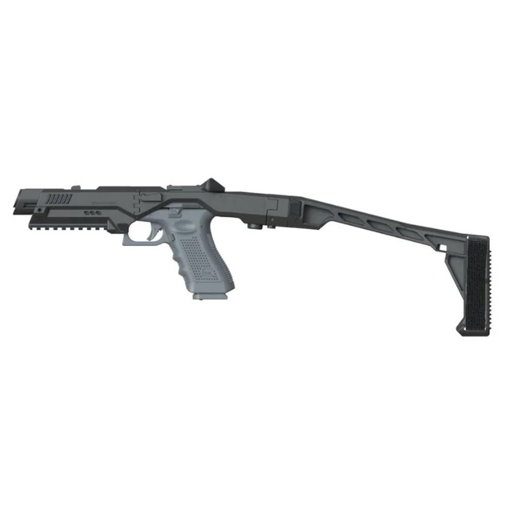 Roni Corporation Nano Roni Ultra-Compact Handgun Conversion Kit Glock 17/19/45 SBR Model with Stock Black - Precision Shot Firearms