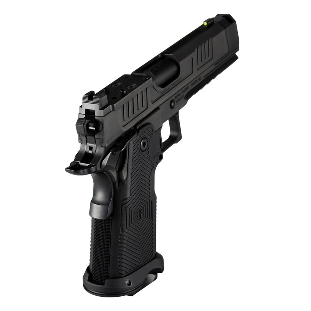 Alpha Foxtrot AF1911-Romulus Handgun 9mm Luger 20rd Magazines(5) 4.25" Compensated Threaded Barrel Black MOS Cut - Precision Shot Firearms