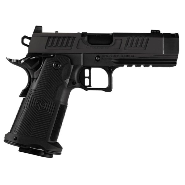 Alpha Foxtrot AF1911-ROMULUS 9mm 17 & 20 Round Magazines (1 Each) DLC 4.25" Compensator RMSC Optic Cut - Precision Shot Firearms