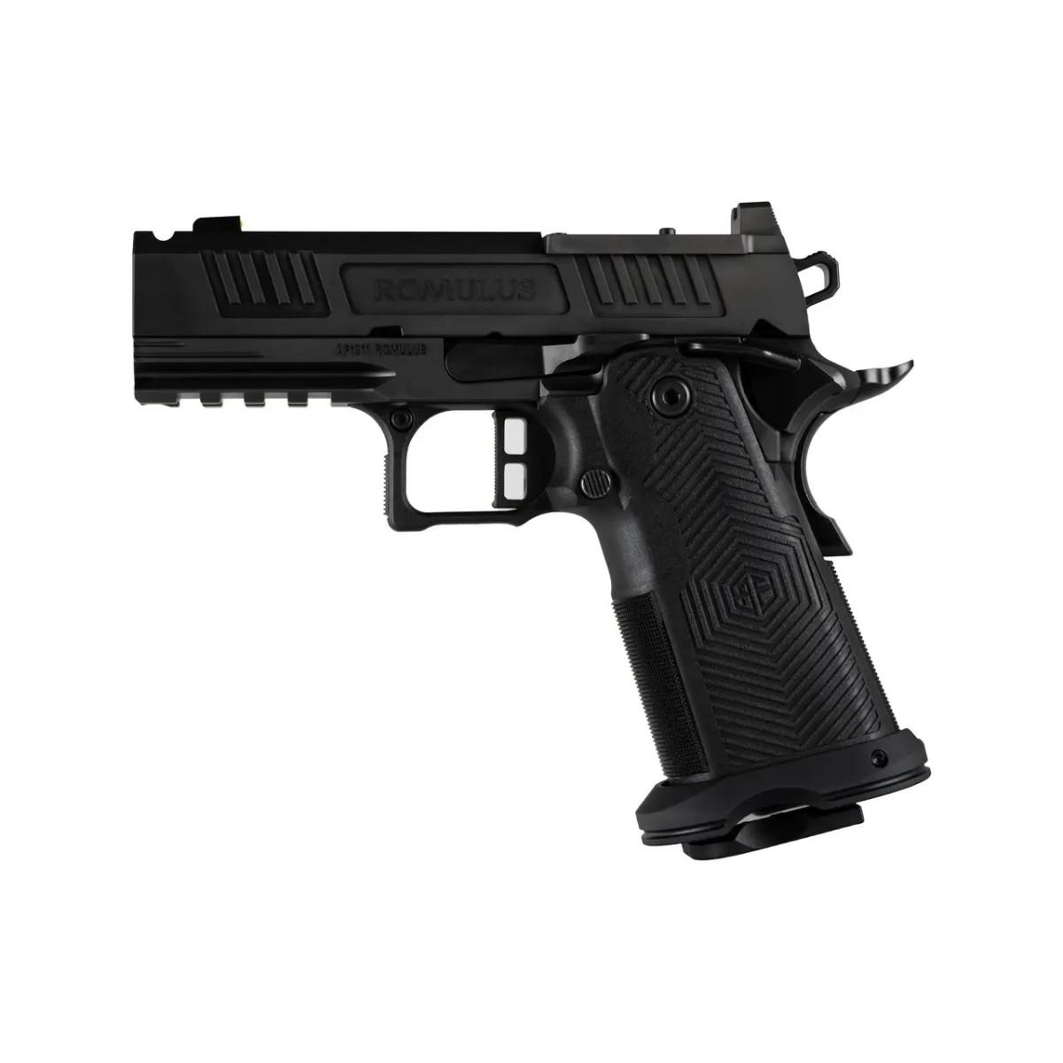 Alpha Foxtrot AF1911-ROMULUS 9MM 17 and 20 Rd Magazines (1 Each) 3.5" Ported Barrel DLC Black MOS Optic Cut - Precision Shot Firearms