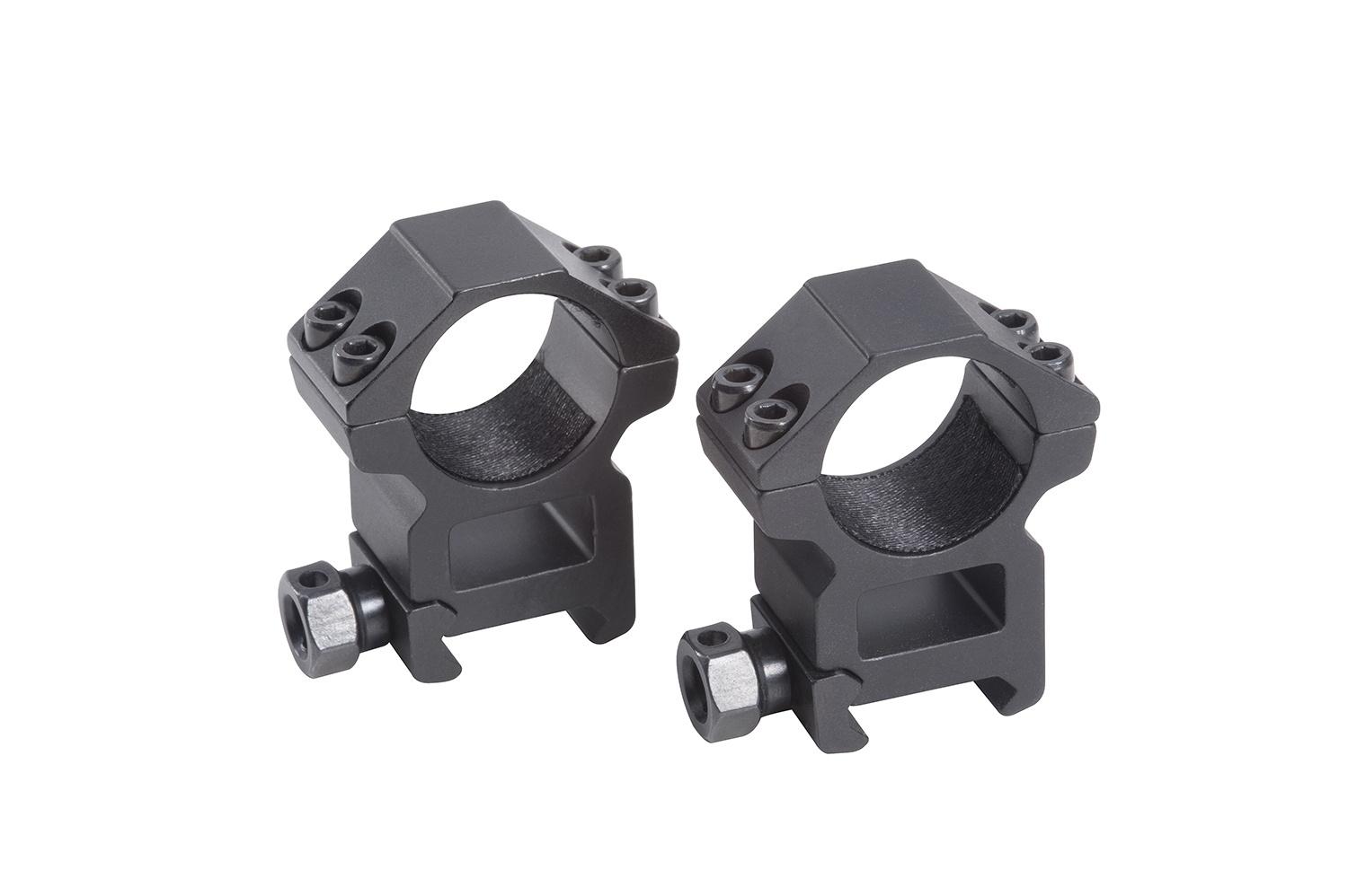 Traditions 2-Piece Weaver=Style Tactical Rings 1" Medium - Matte Black - Precision Shot Firearms