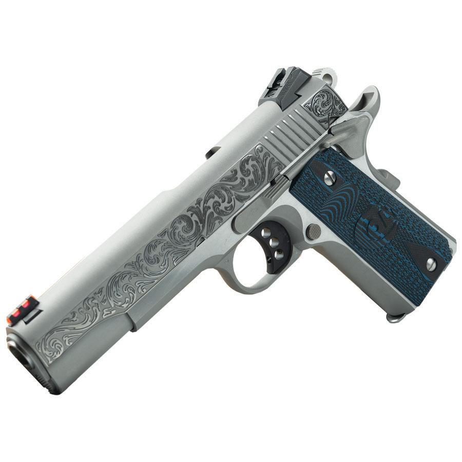 Colt Engraved Competition Handgun .45 ACP 8rd Magazine 5" Barrel Stainless Steel - Precision Shot Firearms