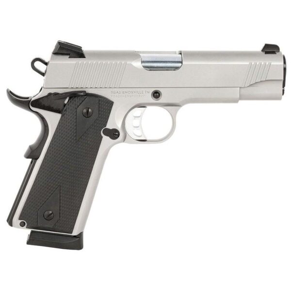 Tisas 1911 CARRY SS45 45ACP 8Rd Magazine (2) 4.25'' Barrel Stainless Steel - Precision Shot Firearms