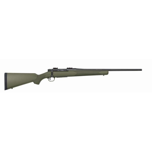 Mossberg Patriot 6.5 Creedmoor 5rd 22in Fluted Barrel Matte Blue OD Green Stock - Precision Shot Firearms