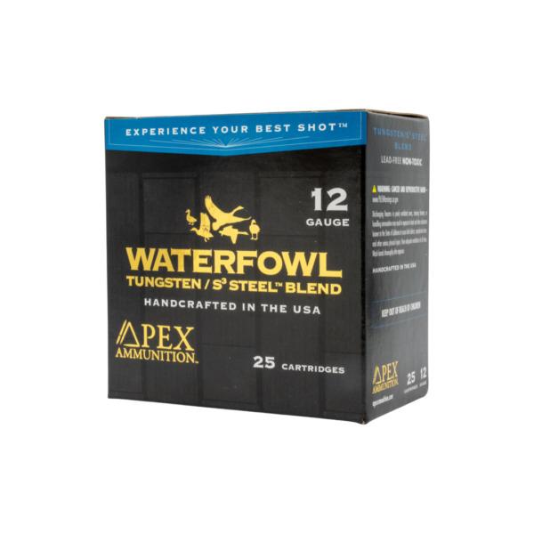 Apex Ammunition Waterfowl TSS & Steel Shotshells 12ga 3" 1-5/16oz #7.5 & #4 25/ct - Precision Shot Firearms
