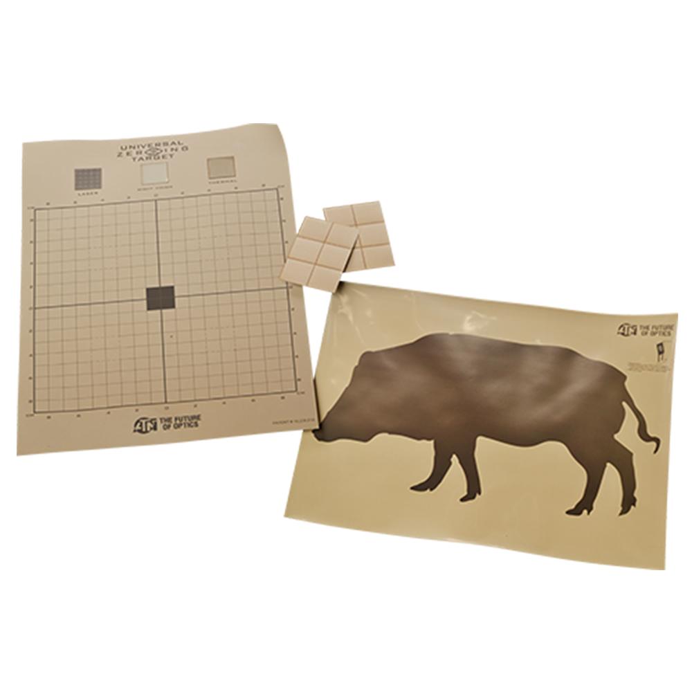 ATN Thermal Zero/Training Paper Target Kit Boar - Precision Shot Firearms