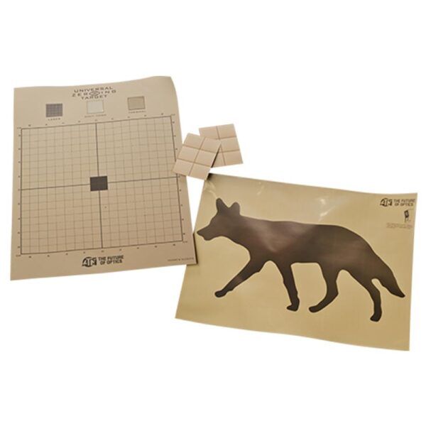 ATN Thermal Zero/Training Paper Target Kit Coyote - Precision Shot Firearms