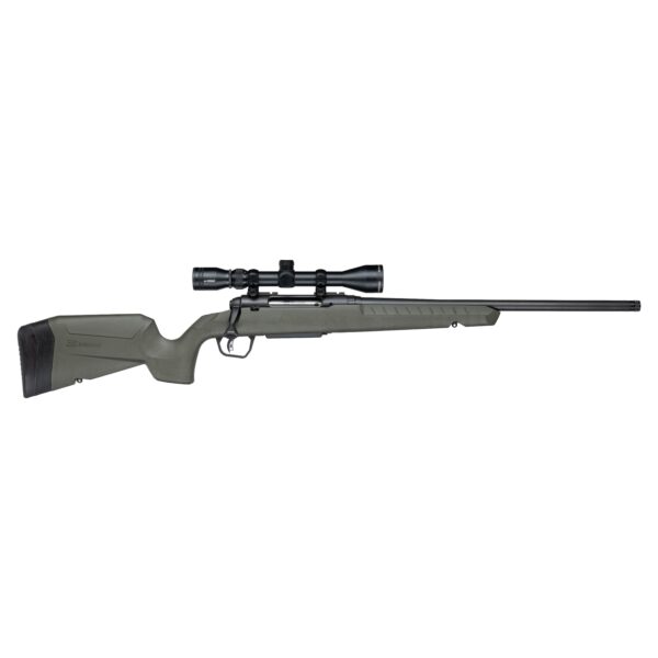 Savage AXIS 2 XP Rifle 25-06 Rem 4rd Magazine 20" Threaded Barrel 3-9x40 Scope Synthetic Green Stock - Precision Shot Firearms