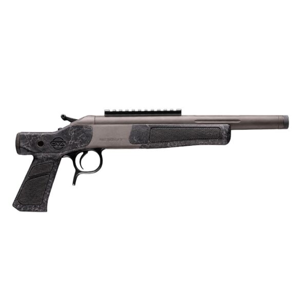 CVA Scout XP Pistol .243 Win Single Shot 11.5" Threaded Tungsten Barrel Black Web Furniture CSSI Exclusive - Precision Shot Firearms