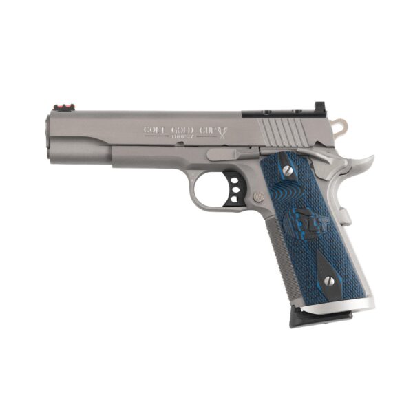 Colt Gold Cup Trophy Handgun 9mm Luger 9rd Magazine 5" Barrel Stainless G10 Grips Optic Ready DEMO - Precision Shot Firearms