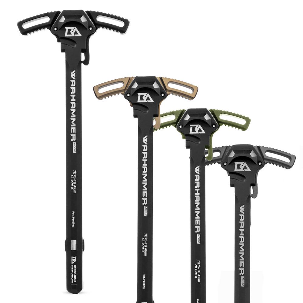 Breek Arms Warhammer Mod2 AR-15 Charging Handle Ranger Green - Precision Shot Firearms
