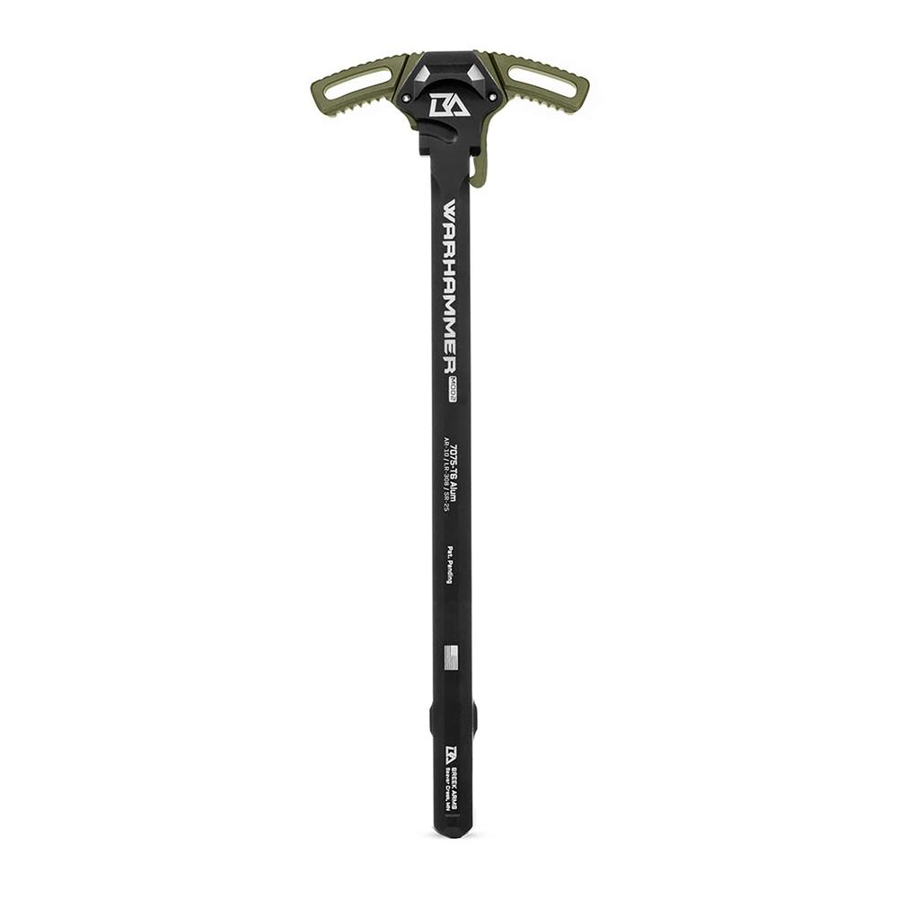 Breek Arms Warhammer Mod2 AR-15 Charging Handle Ranger Green - Precision Shot Firearms