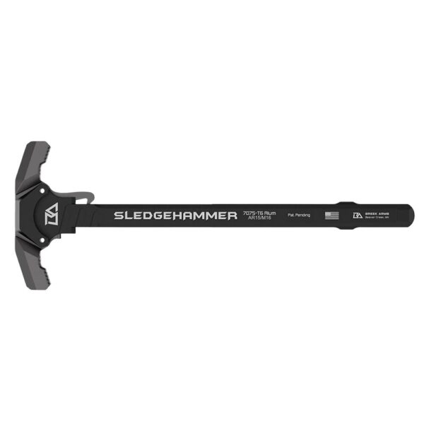Breek Arms Sledgehammer AR-15 Gas Block Charging Handle Grey - Precision Shot Firearms