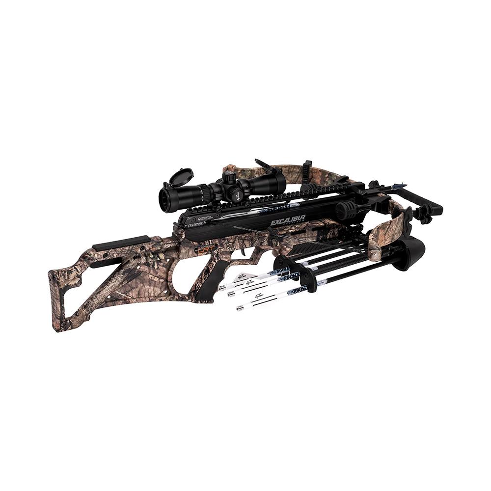 Excalibur Suppressor CRT Crossbow Package 370 fps Mossy Oak Break Up Country - Precision Shot Firearms