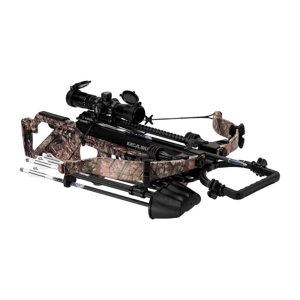 Excalibur Suppressor CRT Crossbow Package 370 fps Mossy Oak Break Up Country - Precision Shot Firearms