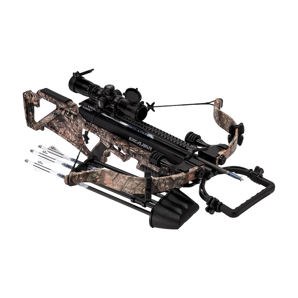 Excalibur Suppressor CRT Crossbow Package 370 fps Mossy Oak Break Up Country - Precision Shot Firearms