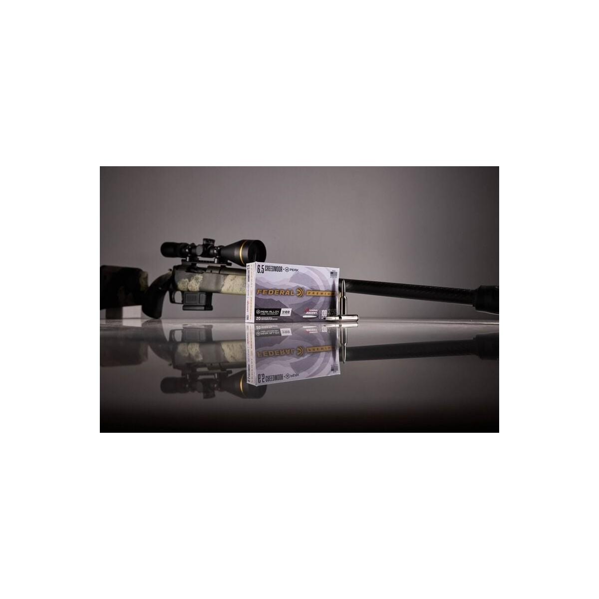 Federal Gold Medal Rifle Ammunition 6.5 Creedmoor +Peak 153gr Sierra TMK 2900 fps 20/ct - Precision Shot Firearms