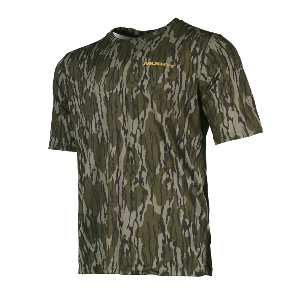 Muddy TRX Performance Lightweight Short Sleeve Shirt Mossy Oak Bottomland XL - Precision Shot Firearms