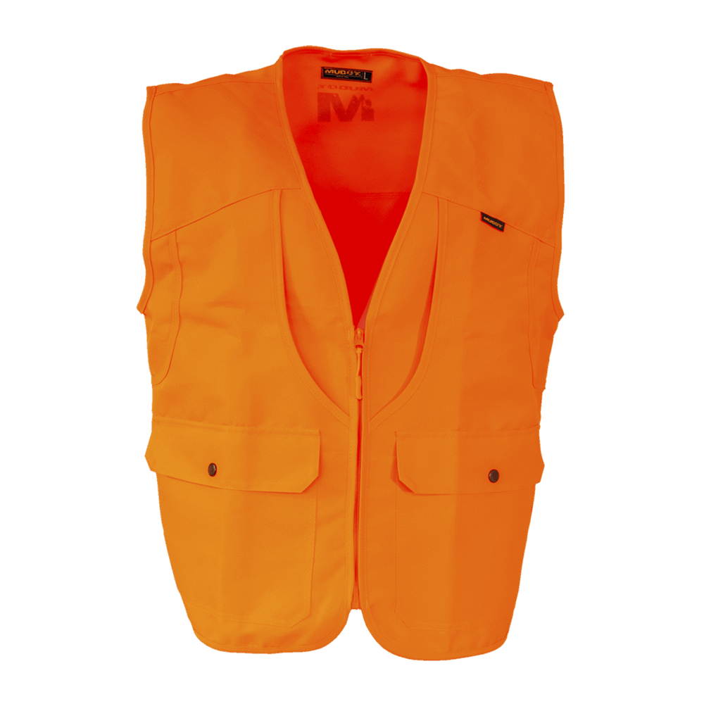 Muddy Front Loader Upland Hunting Vest Blaze Orange XL - Precision Shot Firearms