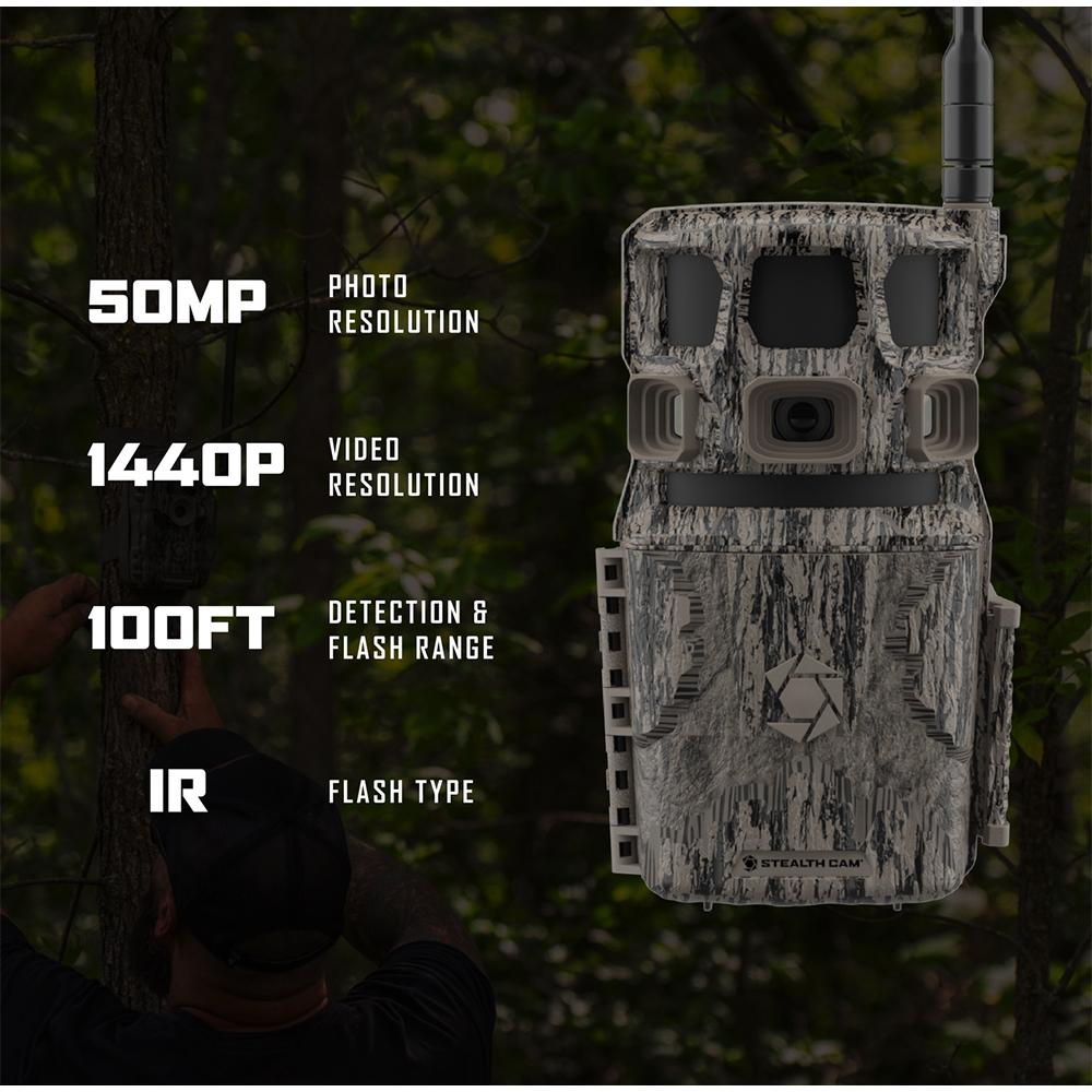 Stealth Cam Revolver Pro 3.0 360° Cellular Trail Camera 50MP - Precision Shot Firearms