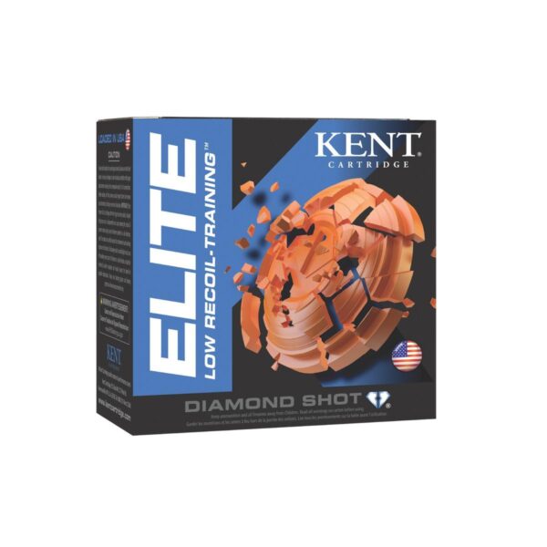 Kent Cartridge Elite Low Recoil Shotshell Ammunition 12ga 2-3/4'' 7/8oz 1200 fps #8 25/ct - Precision Shot Firearms
