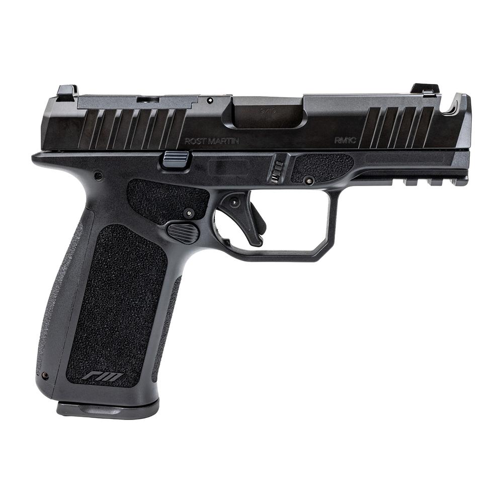 Rost Martin RM1CX OR Handgun 9mm Luger 10rd Magazine 4" Comp Barrel Black CA Compliant - Precision Shot Firearms