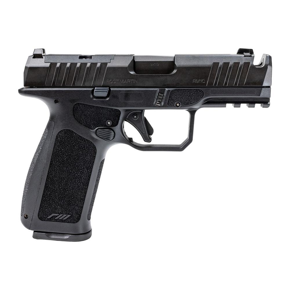 Rost Martin RM1CX Compact OR Handgun 9mm Luger 17rd (1) & 19rd (1) Magazines 4" Comp Barrel Black - Precision Shot Firearms