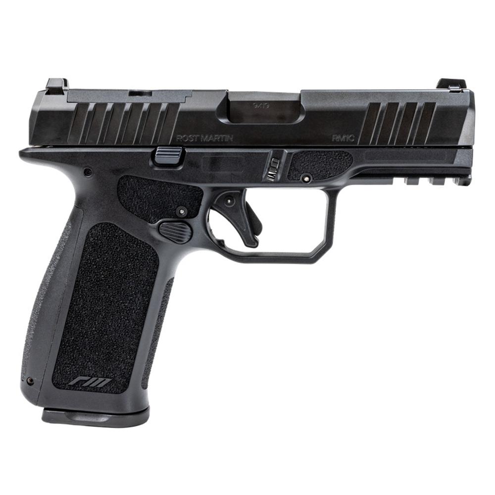 Rost Martin RM1CX Handgun 9mm Luger 17rd (1) & 19rd (1) Magazines 4" Barrel Black OR - Precision Shot Firearms