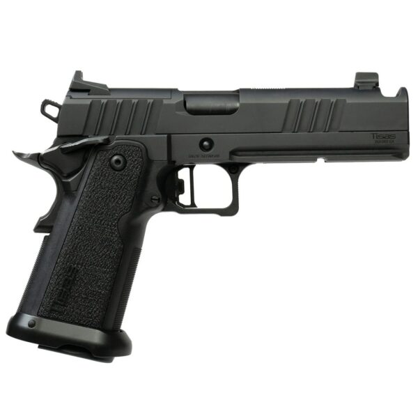 Tisas 1911 Duty 9 DS Comp Handgun 9mm Luger 17rd Magazines(2) 5" Barrel QPQ Finish - Precision Shot Firearms