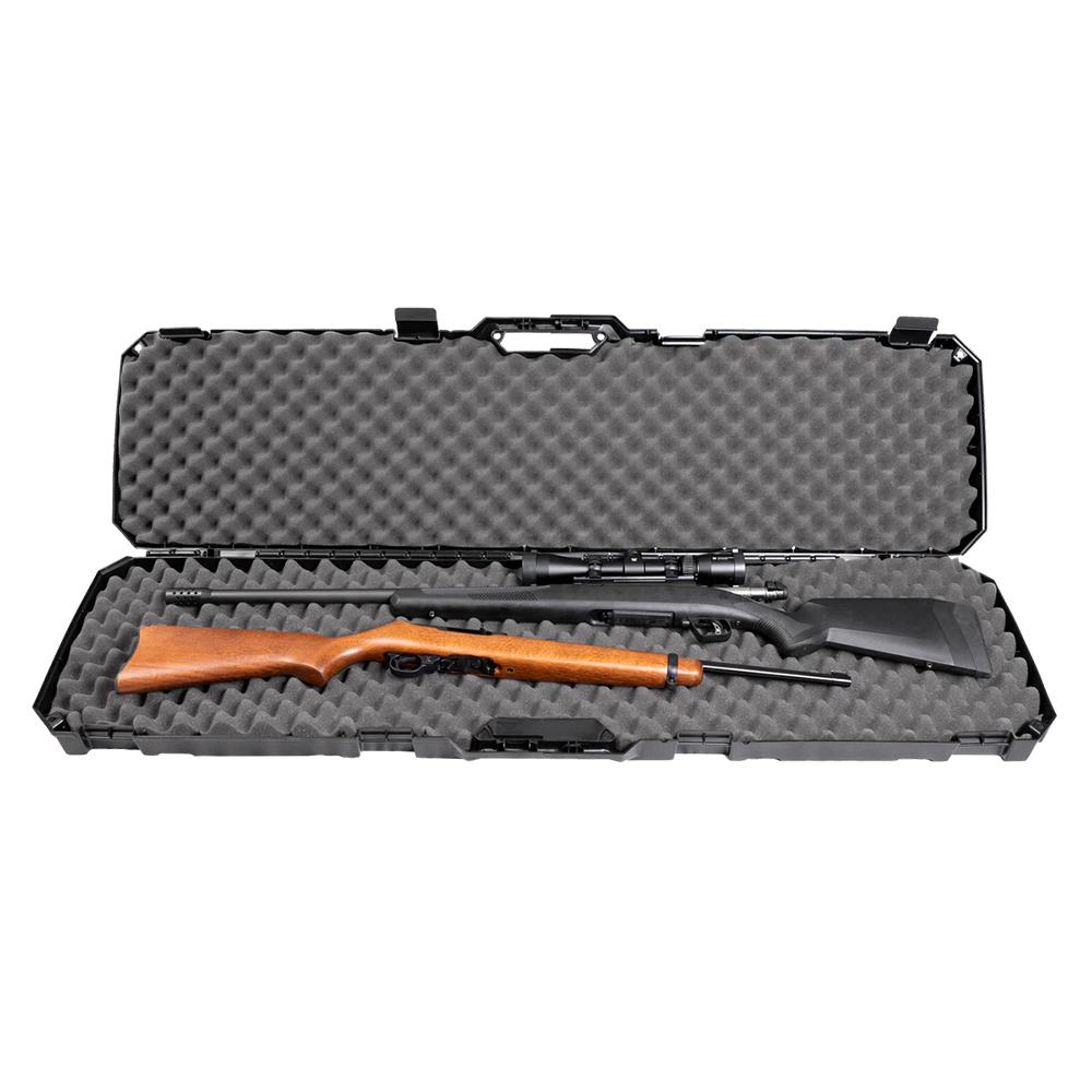 MTM Double Scoped Rifle Case 51 Black - Precision Shot Firearms