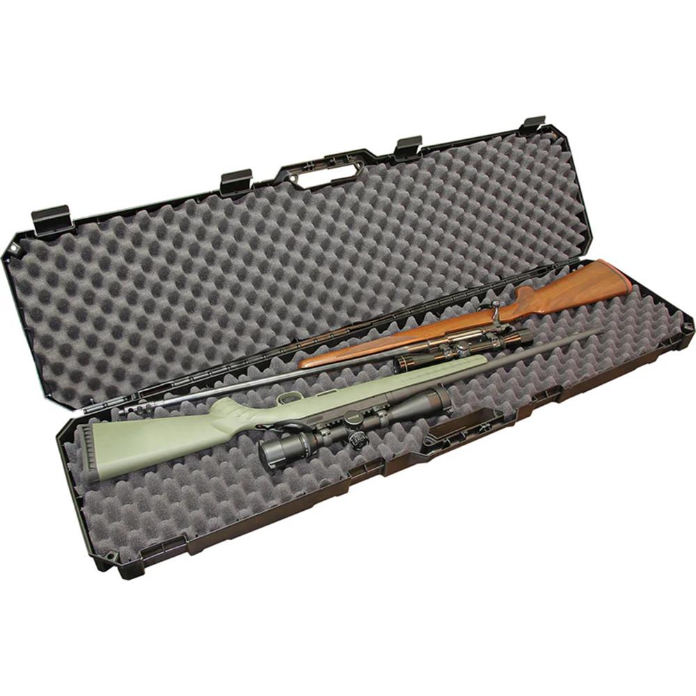 MTM Double Scoped Rifle Case 51 Black - Precision Shot Firearms