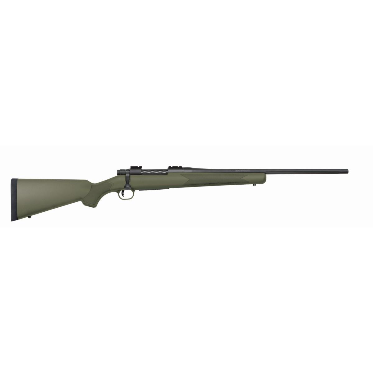 Mossberg Patriot 30-06 Springfiled 5rd 22" Fluted Matte Blue OD Grn Stk - Precision Shot Firearms