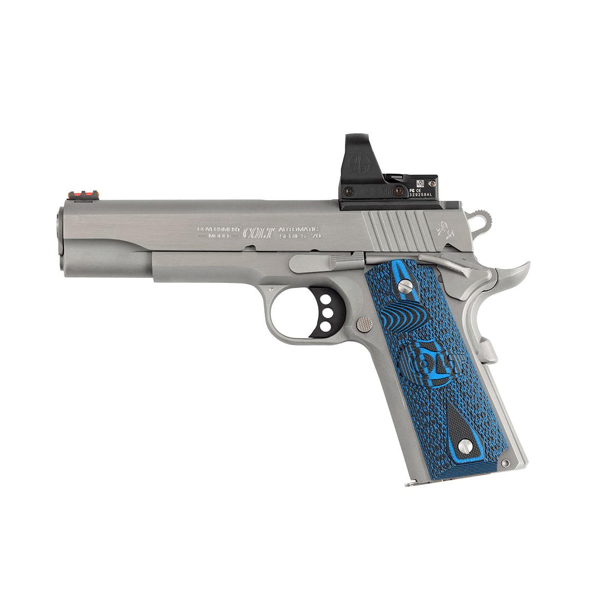 COLT COMPETITION Optic Ready 45ACP 8 Round Magazine (1) 5'' Barrel Stainless Demo - Precision Shot Firearms