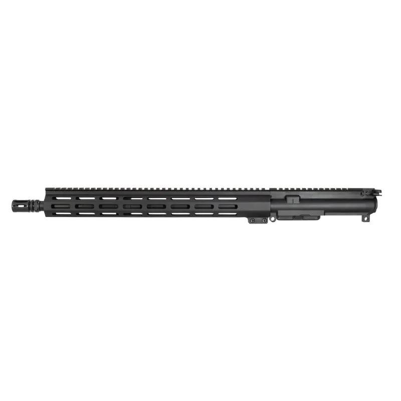 One Horse HBAR Complete Upper 5.56/.223 Rem 16" Barrel 15" M-LOK Handguard Nitride BCG & Charging Handle - Precision Shot Firearms