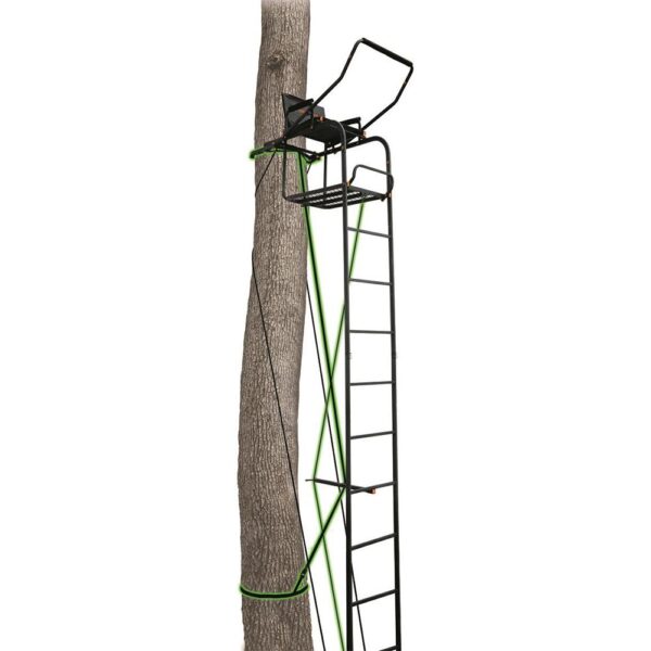 Ol'Man Final Shot Jaw & Truss Ladder Stand 17 ft - Precision Shot Firearms