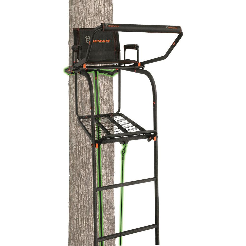 Ol'Man Final Shot Jaw & Truss Ladder Stand 17 ft - Precision Shot Firearms