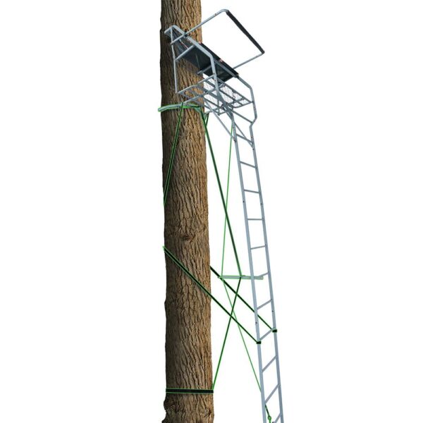 Ol'Man Marksman 2-Person Jaw & Truss Ladder Stand 18 ft - Precision Shot Firearms