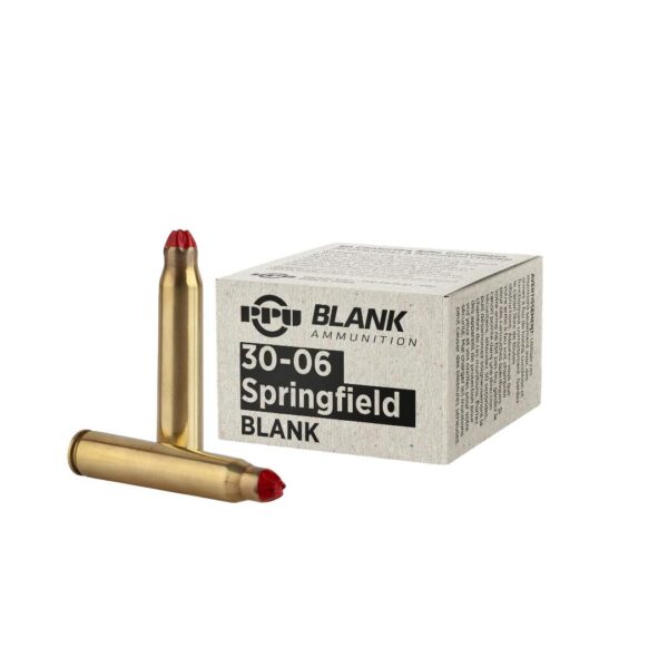 PPU Blank Rifle Ammunition .30-06 Sprg Blanks 20/ct - Precision Shot Firearms