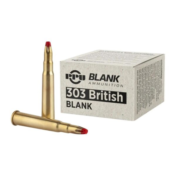 PPU Blank Rifle Ammunition .303 British 20/ct - Precision Shot Firearms