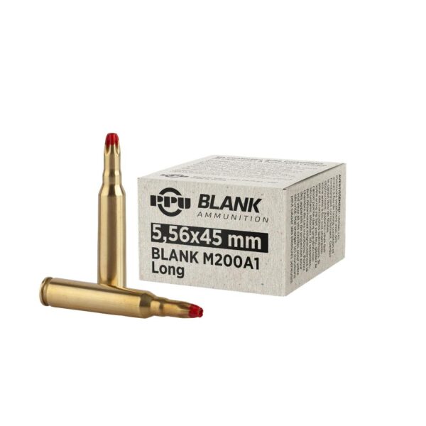 PPU Blank Rifle Ammunition 5.56 M200 Blanks 20/ct - Precision Shot Firearms