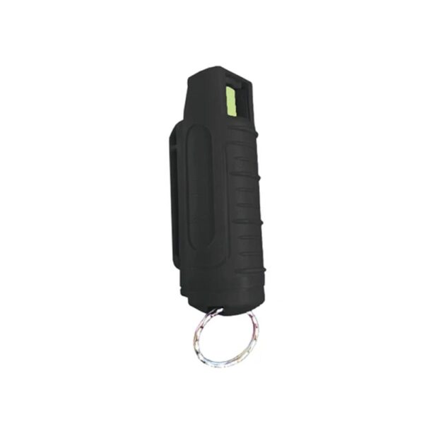 Personal Security Products Blue Heat Pepper Spray with Key Ring 1/2 oz Black - Precision Shot Firearms
