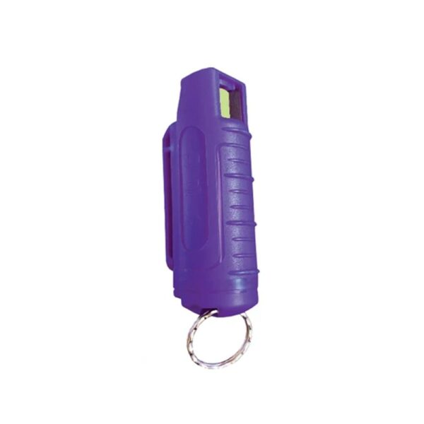 Personal Security Products Blue Heat Pepper Spray with Key Ring 1/2 oz Purple - Precision Shot Firearms